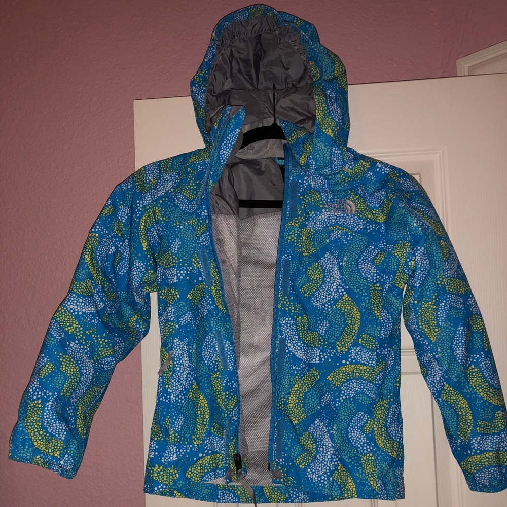 The North Face raincoat